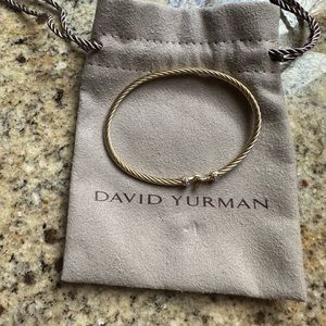 David Yurman Cable Collectibles Buckle Bangle Bracelet